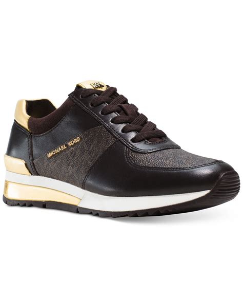 brown michael kors trainers|Michael Kors trainer sale.